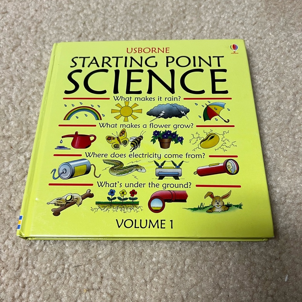 Usborne Starting Point Science Volume 1 Book